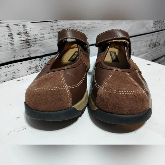 Candies Mary Jane Shoes in‎ Brown size 4 Slip On Comfort Vintage Chunky 90s Y2K - Picture 4 of 10